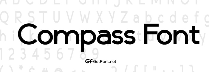Download Compass Font Now!